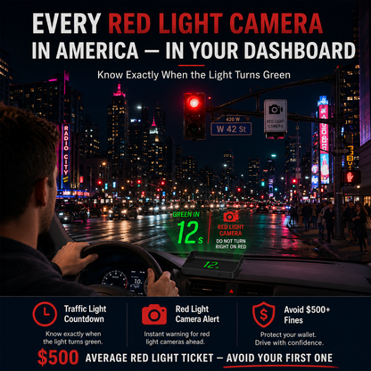 🚗 Universal GPS Car Speedometer Head-Up Display (HUD) – Accurate Speed in km/h – Digital Speedometer, Compass & Overspeed Alert – Plug & Play for All Vehicles 📊✨