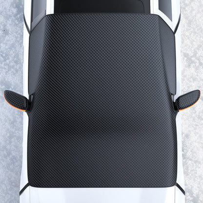 ⏳Time-Limited Special⏰ Windshield Anti-Snow & Anti-Frost Cover with Mirror Protection – Multi-use, Magnetic, Universal Fit 🚗