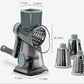 🥳2026 HOT SALE🥳💞50K+ SOLD! 🥕🛡️ BIG DISCOUNT! 3-in-1 Rotary Cheese Grater – safe feeding port prevents cuts, no more bloody fingers! Grates cheese, slices veg & spiralizes in seconds. Perfect for easy, safe home cooking! 🧀✅