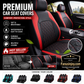 🎉 2026 Sale — 🔥Over 50,000 Sold 🚗 9-Piece Quilted Faux Leather Seat Covers – Car Interior Accessory ⏰