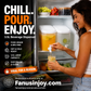 ❄️Limited Time 50% OFF for Cool Summer! 🌈Summer Must-Have! 🍹🧊Build your own drink shop at home！🧊🥂Space-Saving Refrigerator Beverage Dispenser with Spigot