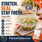 🍽️ Disposable Stretch Bowl Covers – Keep Food Fresh & Protected Easily