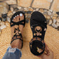 👡Summer Hot Sale - ONLY ￡11.99!! 💥 Women's Round-Toe Flat Breathable Sandals – Soft, Cushioned & Perfect for Summer Days & Holidays 🌸✨