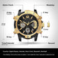 ⌚ LIMITED-TIME 50% OFF! ✨ Men's Dual Display Sports Watch – Multifunction, 3ATM Waterproof, Quartz 🏊