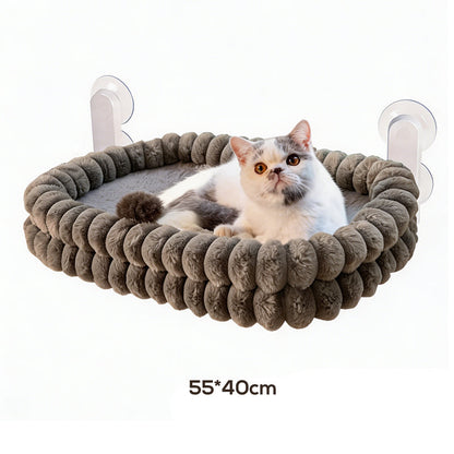 🐱 LIMITED-TIME 50% OFF! 🪟 Foldable Cat Window Hammock with Suction Cups – Space-saving, Cozy, Secure ✨