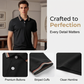📢📢50% OFF !! ⏰Men Fashion Contrast Lapel Quick Drying Short Sleeve T-Shirt