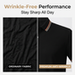 📢📢50% OFF !! ⏰Men Fashion Contrast Lapel Quick Drying Short Sleeve T-Shirt