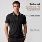 📢📢50% OFF !! ⏰Men Fashion Contrast Lapel Quick Drying Short Sleeve T-Shirt