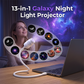 Galaxy Projector Lamp with Starry Discs