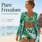 Women Tropical Print 3-Piece Swimwear Set