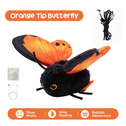 🦋🐱 Smart Sensing Flapping Butterfly Toy – 50% OFF! Motion-activated, realistic flight, interactive fun – keeps your cat engaged for hours. 🔥✨