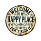 Retro Garden Decorative Metal Tin Sign