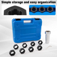 🔧 50% OFF NOW! ⚙️ 10-Piece Axle Spindle Thread Chaser Set – CR-MO Steel, 8 Sizes & Portable Case 🛠️