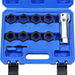 🔧 50% OFF NOW! ⚙️ 10-Piece Axle Spindle Thread Chaser Set – CR-MO Steel, 8 Sizes & Portable Case 🛠️
