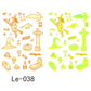 Luminous Halloween Temporary Tattoos for Kids Cartoon Waterproof Glowing Stickers