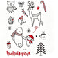 Luminous Halloween Temporary Tattoos for Kids Cartoon Waterproof Glowing Stickers