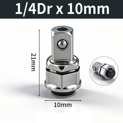 🎉 2026 Sale — Over 31,000 Sold!💞 CR-V Steel Ratchet Wrench Adapter Socket Converter Set – Heavy-Duty 🔧