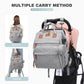 Foldable Diaper Bag with Changing Station