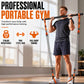 Portable Pilates Bar Kit with 6 Resistance Bands