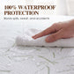 🛏️ 50% Off! 🌿 Waterproof Bamboo Fiber Mattress Protector – Breathable, Anti-Mite TPU – 360° Fitted Sheet for Peaceful Nights 💤