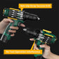 🎉 2026 Sale — Over 18,000 Sold!🔩 Universal Drill Bit Holder‑8/16 Holes Cordless Drill Accessory Storage Pouch ⚡