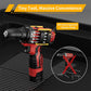 🎉 2026 Sale — Over 18,000 Sold!🔩 Universal Drill Bit Holder‑8/16 Holes Cordless Drill Accessory Storage Pouch ⚡