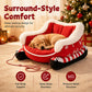 ⏳Time-Limited Special⏰Christmas Sleigh Pet Bed with Removable Cushion