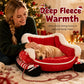 ⏳Time-Limited Special⏰Christmas Sleigh Pet Bed with Removable Cushion