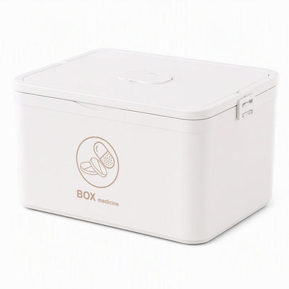 Large Medicine Storage Box – Multi-Layer Divided Compartments, Portable Family First Aid & Pill Organizer💊📦