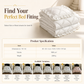 ⏳🔥LIMITED-TIME 50% OFF! French Princess Style Washed Cotton Bedding Set Simple and Fresh 4-Piece Duvet Cover and Sheet Set for All Seasons