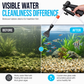 🐠 50% OFF! ✨ Pneumatic Aquarium Gravel Cleaner & Fish Tank Water Changer Set – Semi-Automatic Hand Siphon Pump & Sand Washer Pipe 🌊