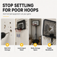 ⏳Time-Limited Special⏰No Drill Wall Mounted Folding Basketball Hoop Toy Set for Kids Indoor and Outdoor Play