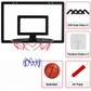 ⏳Time-Limited Special⏰No Drill Wall Mounted Folding Basketball Hoop Toy Set for Kids Indoor and Outdoor Play