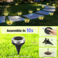 Outdoor Garden Solar Ground Light (4 Pack)